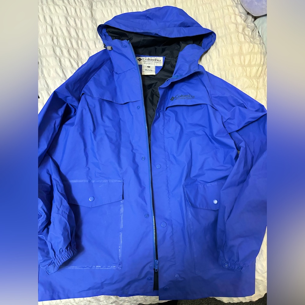 Vintage Columbia Sportswear Rain Coat